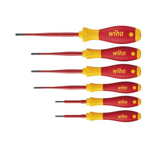 Jeu de 6 tournevis SoftFinish electric slimFix Torx