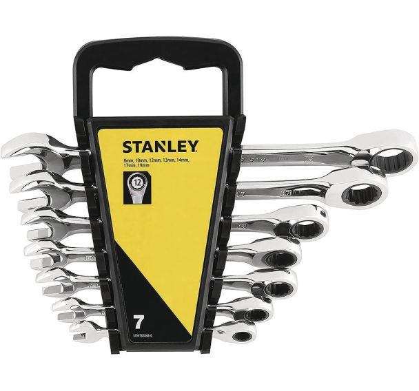 Jeu de 7 clés mixtes à cliquet - STANLEY