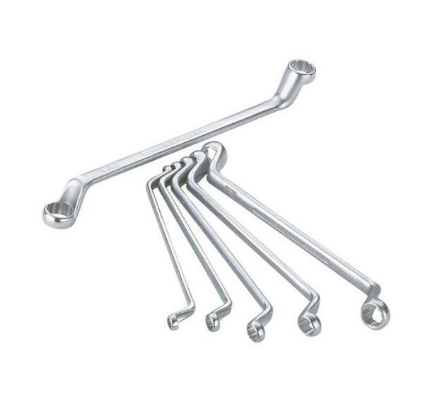 Jeu de 9 cles polygonales contre-coudees