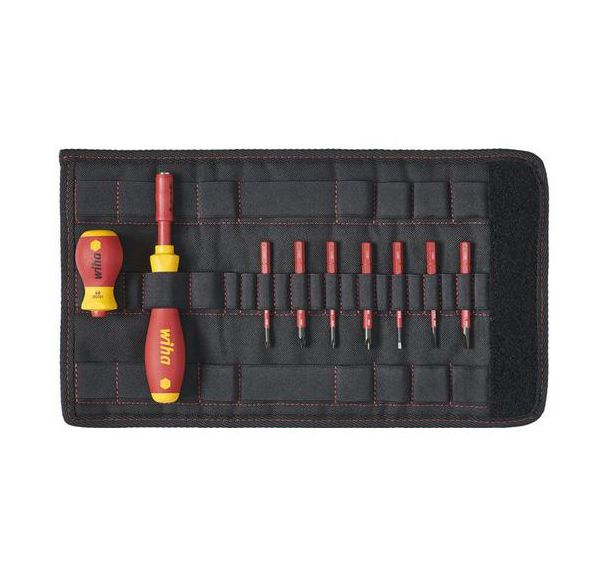 Jeu de 9 pcs slimVario 9 pcs 7 embouts slim F,PH,PZ + Stubby VDE