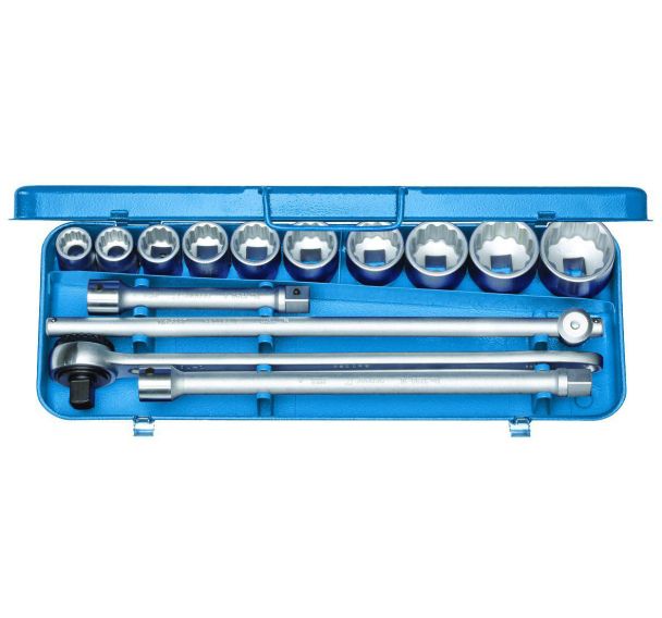 Jeu de clés à douille 3/4'' 14 pcs UD 15/16-2'' UD 15/16-2