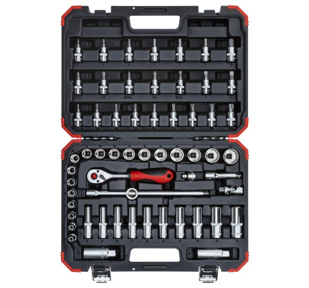 Jeu de clés à douille 3/8'' 6-24mm 59 pcs