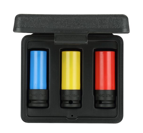 Jeu de clés à douille à verrouillage électrique 1/2 3 pcs