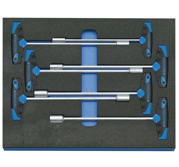 Jeu de clés à douille dans le module Check-Tool, 7 pcs