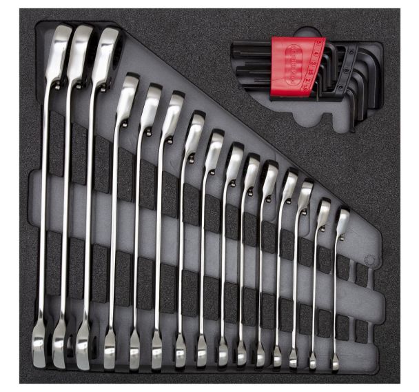 Jeu de clés à vis 4/6 module CT 24 pcs
