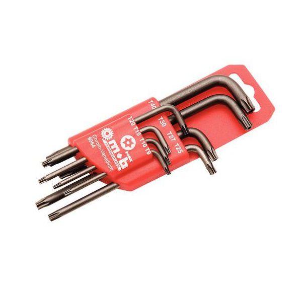 Jeu de clés mâles Tamper Torx - Ref. : 9064010101