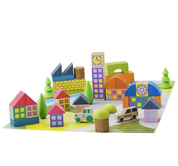 Jeu de construction Mini village