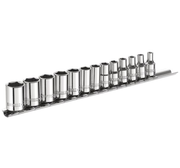 Jeu de douilles 1/4'' - 13 pièces