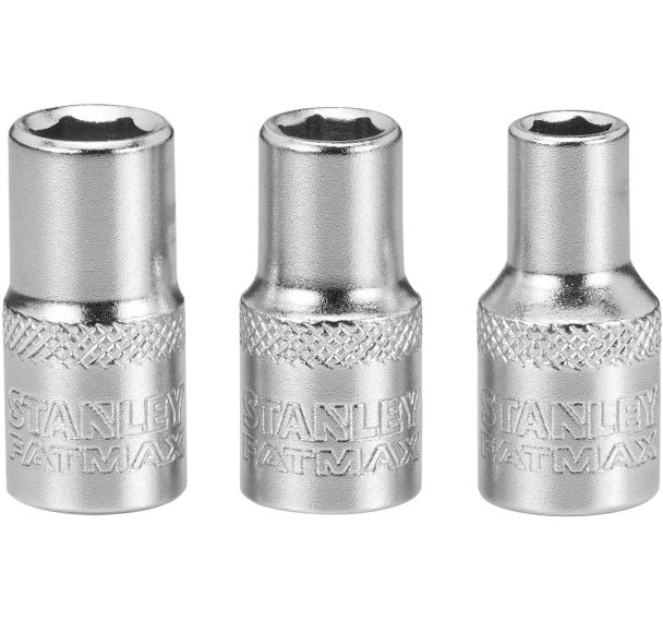 Jeu  de douilles 1/4" 6 pans - Stanley