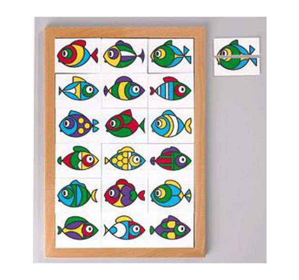 Jeu de loto des poissons