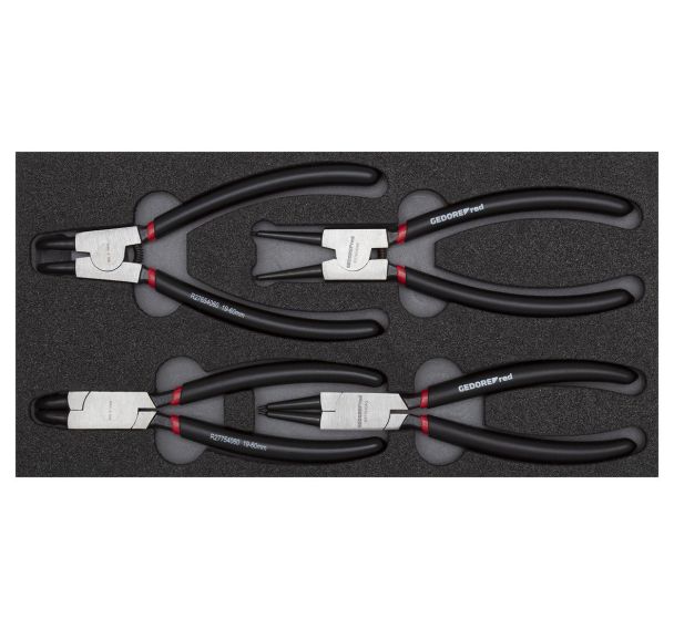 Jeu de pinces à circlips 2/6 module CT