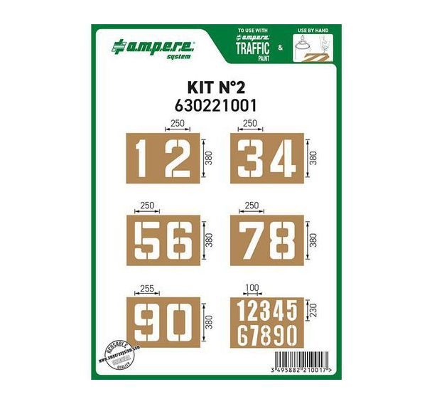 Jeu de pochoirs n° 2