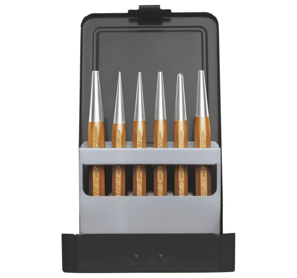 Jeu de poinçons D.1-10mm grains 6 pcs