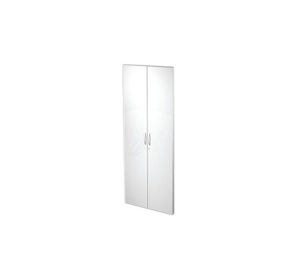 Jeu de portes pour armoire haute Visual avec serrure - Artarredi