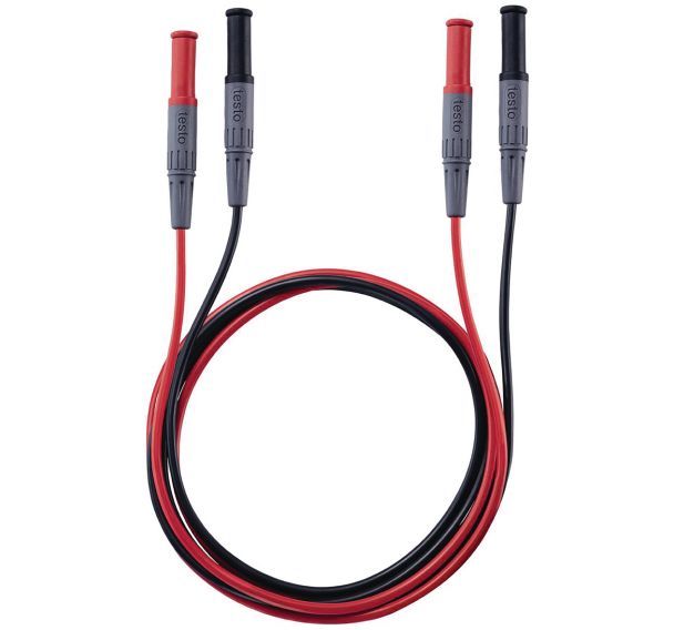 Jeu de rallonges pour câbles de mesure (fiche droite) - Testo