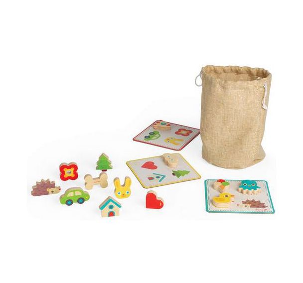Jeu de reconnaissance tactile