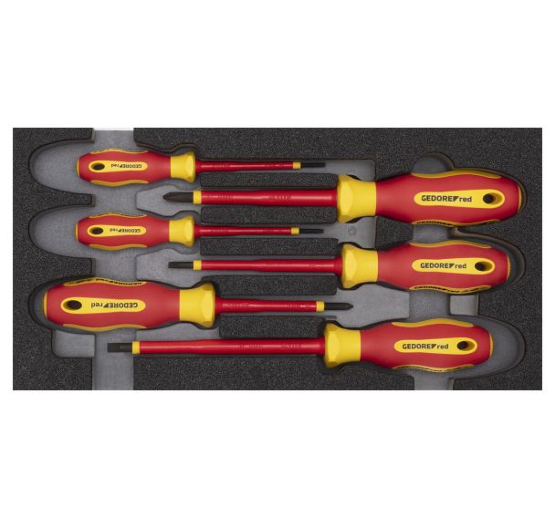 Jeu de tournevis VDE 2/6 module CT 6 pcs