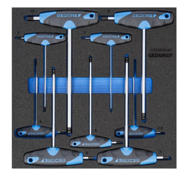 Jeu de tournevis décalé dans le module Check-Tool