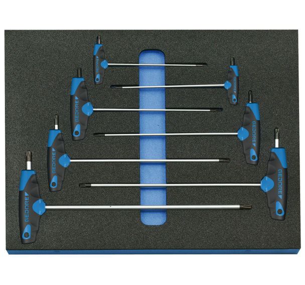 Jeu de tournevis offset dans le module Check-Tool, 7 pcs