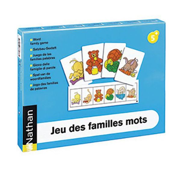 Jeu des familles mots