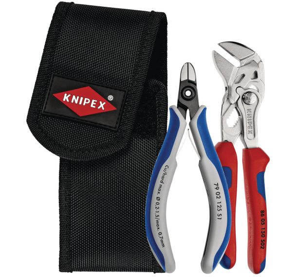 Jeu des pinces coupantes pour serre câbles - Knipex