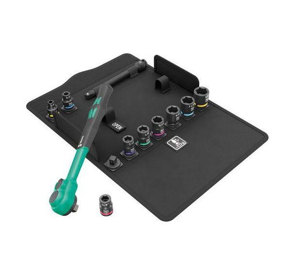 Jeu douilles et cliquet Zyklop Comfort 3/8'' impérial 8100