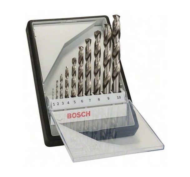 Jeu forets HSS-G - 10 pièces