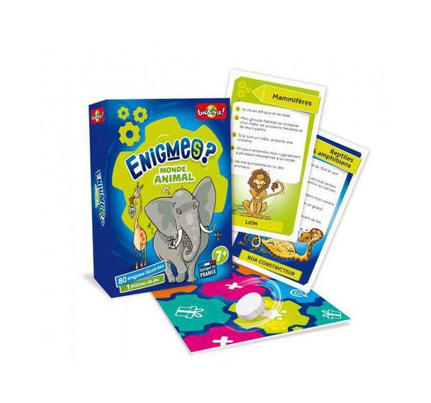 Jeu les énigmes le monde animal