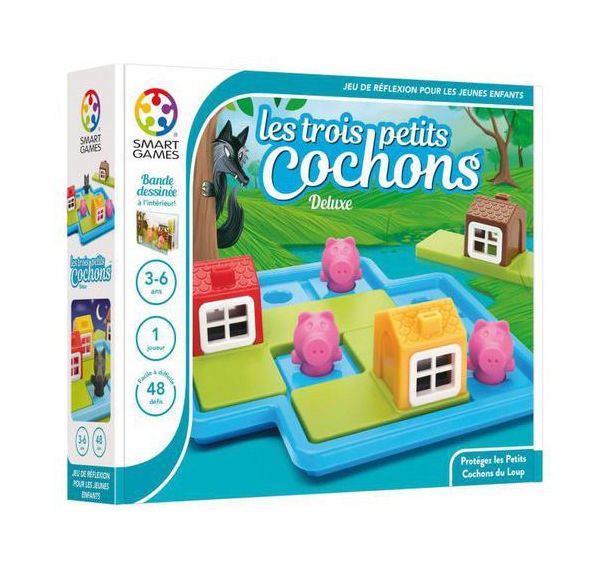 Jeu les trois petits cochons