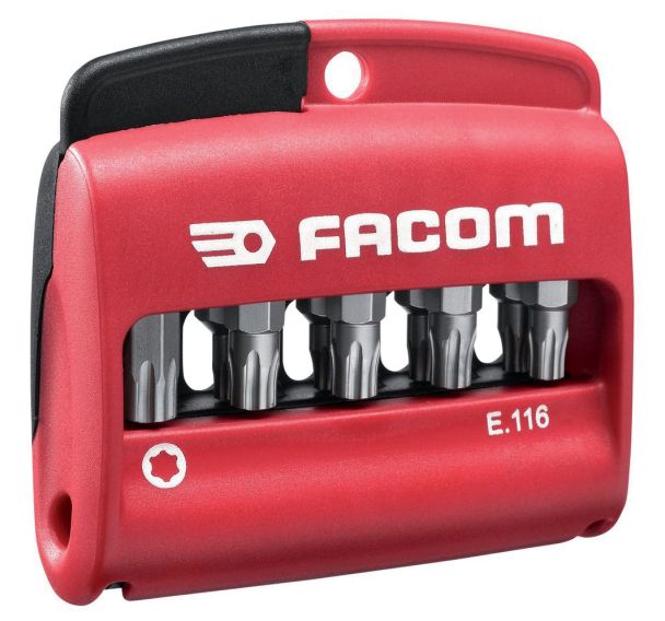 Jeu mixte de 10 embouts Torx Plus 1/4'' -série 1- 25 mm + porte-embouts