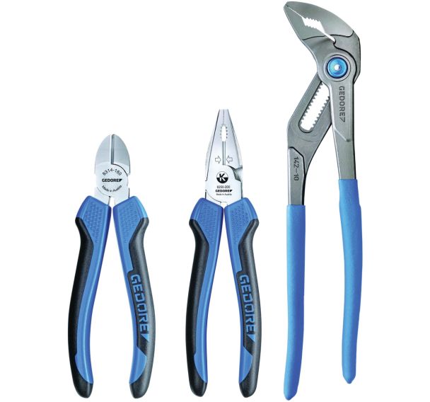 Jeu pinces 3 pièces S 8393