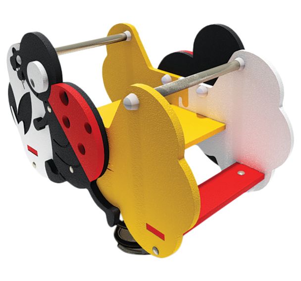 Jeu ressort COCCINELLE 2 places