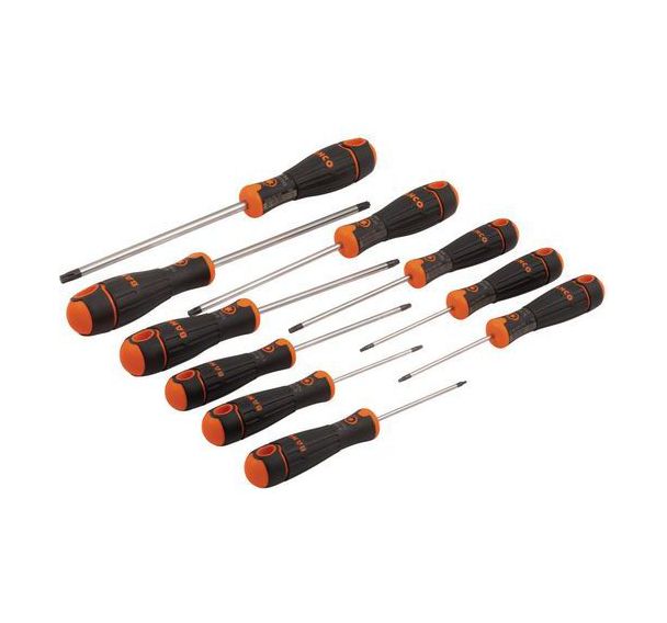 Jeu tournevis BahcoFit vis TORX 10 pièces