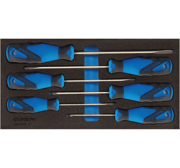 Jeu tournevis Pozidriv en module 1/3 1500CT1-2150PZ