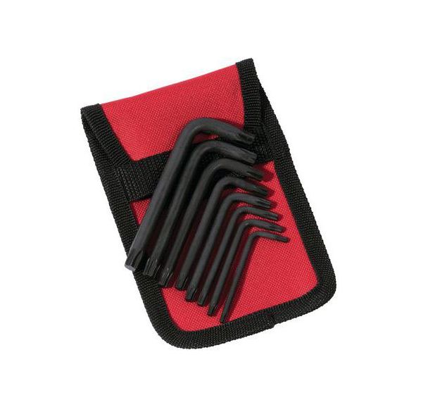 Jeux de 8 clés mâles Torx en trousse. - Ref. : 66-TR8