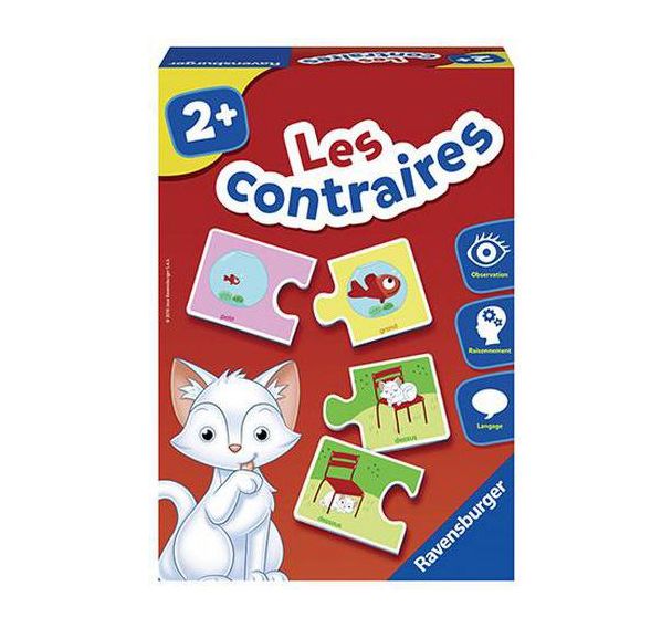 Jeux de découverte les contraires