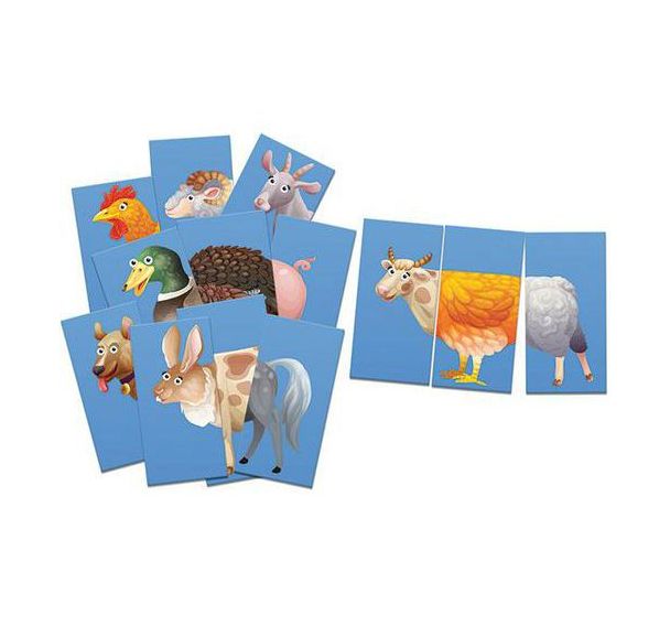 Jeux géant Mix Max - Les animaux de la ferme