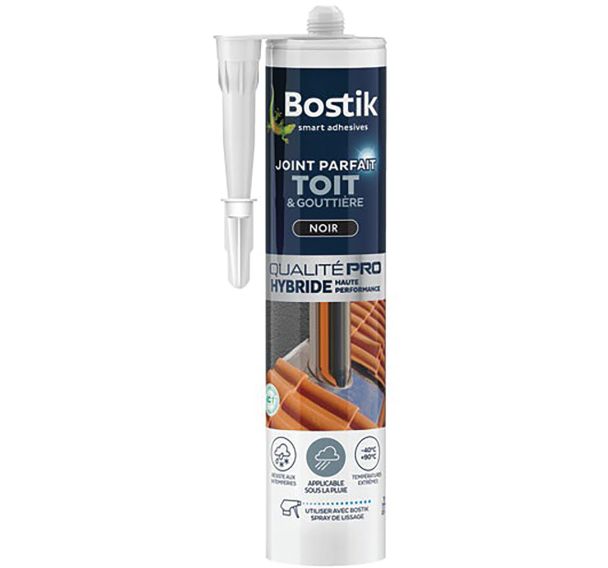 Joint parfait toit et gouttière noir cartouche 280ml
