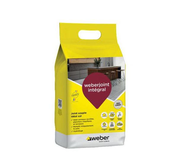 Joint pour sol avec nettoyage facile - Weber