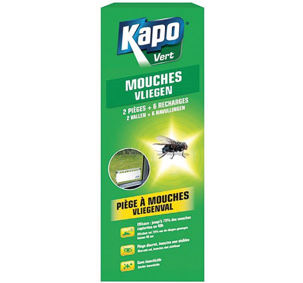 Kapo pièges a mouches x2