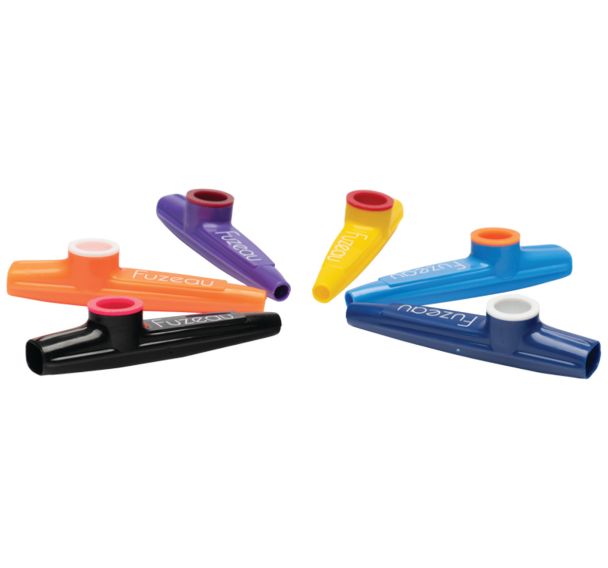Kazoo en plastique avec logo fuzeau-Fuzeau