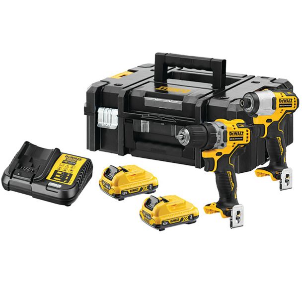 Kit 2 Outils Xr 12V 3Ah Li-Ion Brushless