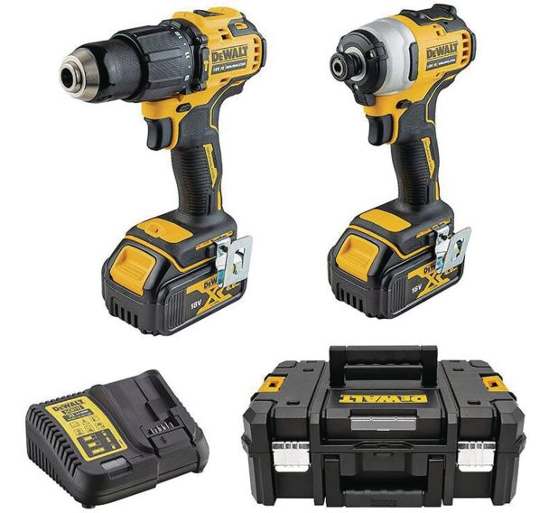 Kit 2 outils XR 18V 3Ah Li - Perceuse et visseuse - Dewalt
