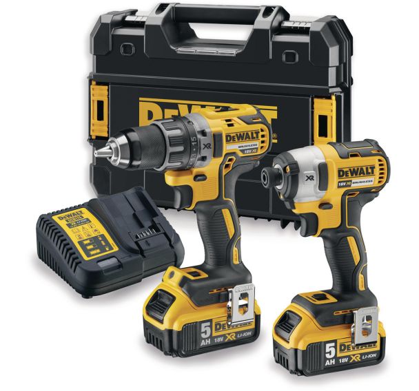 Kit 2 outils XR 18V 5Ah Li-Ion - DEWALT