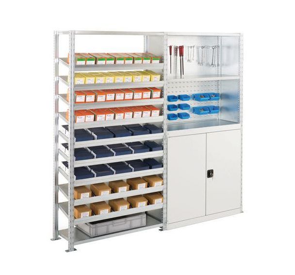 Kit 2 rayonnages Ad'vance : visserie + outillage - Manorga