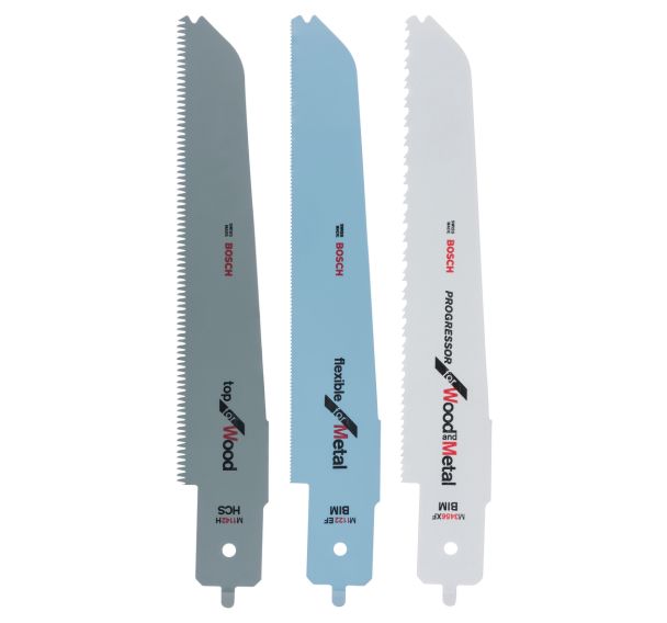 Kit 3 Lames scie égoïne Bois & Métal pour PFZ500E
