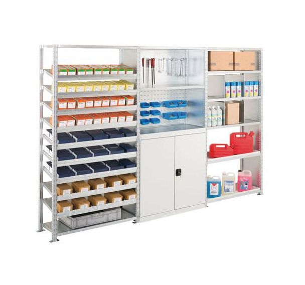 Kit 3 rayonnages Ad'vance : visserie + outillage + maintenance - Manorga