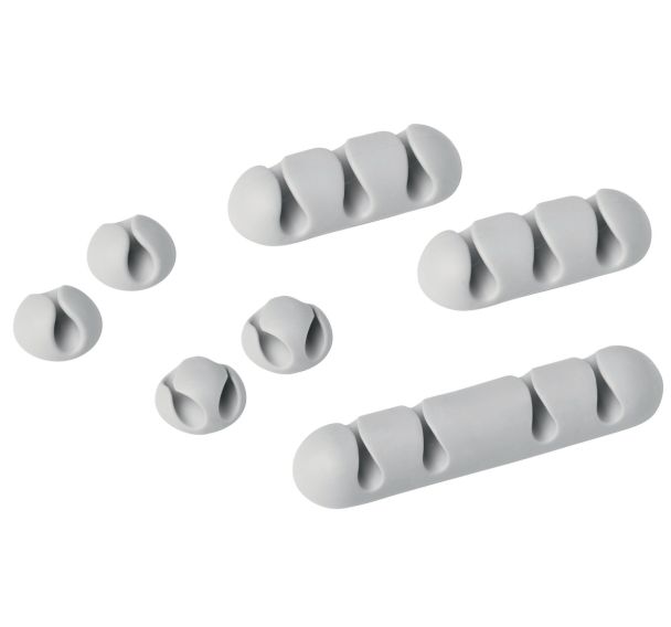 Kit Clips adhésifs pour câbles CAVOLINE® - Durable