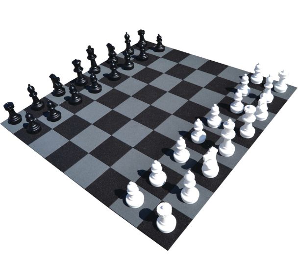 Kit Jeux Echecs dalles et pions - colle PU75 + PU59