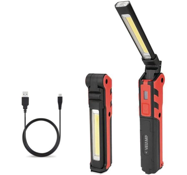 Kit Lampe d'inspection rechargeable + torche multifonctions